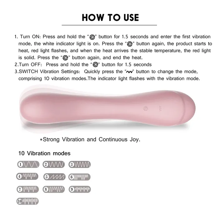 Winyi Marina Bendable GSpot Vibrator Pink Winyi Vibrators