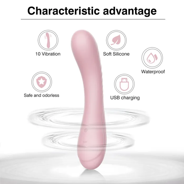 Winyi Marina Bendable GSpot Vibrator Pink Winyi Vibrators