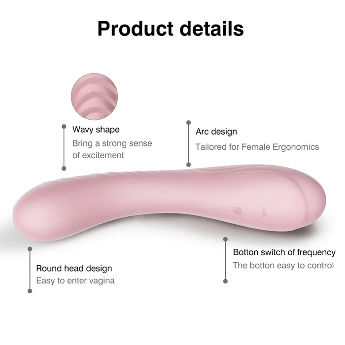 Winyi Marina Bendable GSpot Vibrator Pink Winyi Vibrators