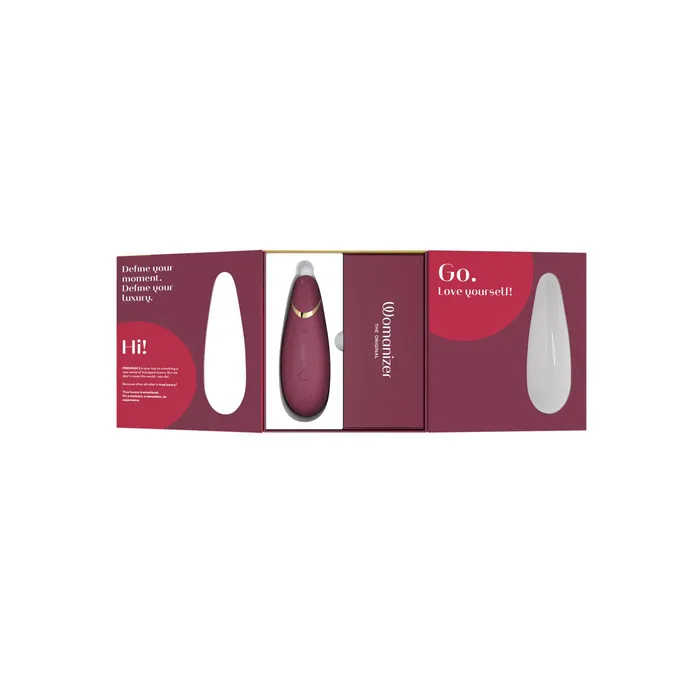 Womanizer Female Sex Toys Womanizer Premium 2 Clitoral Stimulator Bordeaux