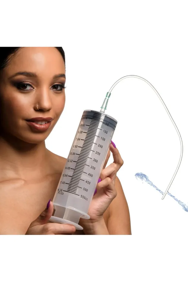 XR Brands Clean Stream Enema Syringe with Tube Assorted Sizes XR Brands Male Sex Toys