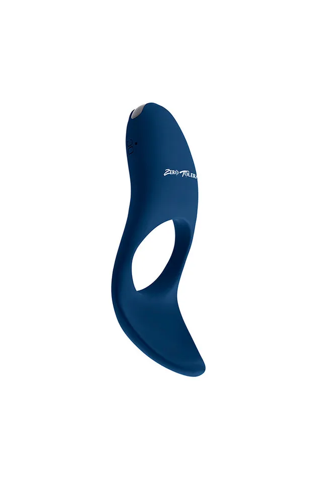 Zero Tolerance Cup Em Vibrating Cock Ring Blue Zero Tolerance Male Sex Toys